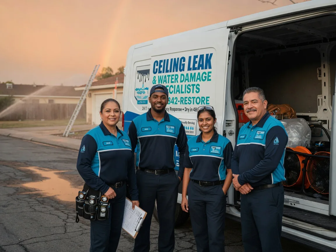 Ceiling Leak Cleanup company in Amherst, TX