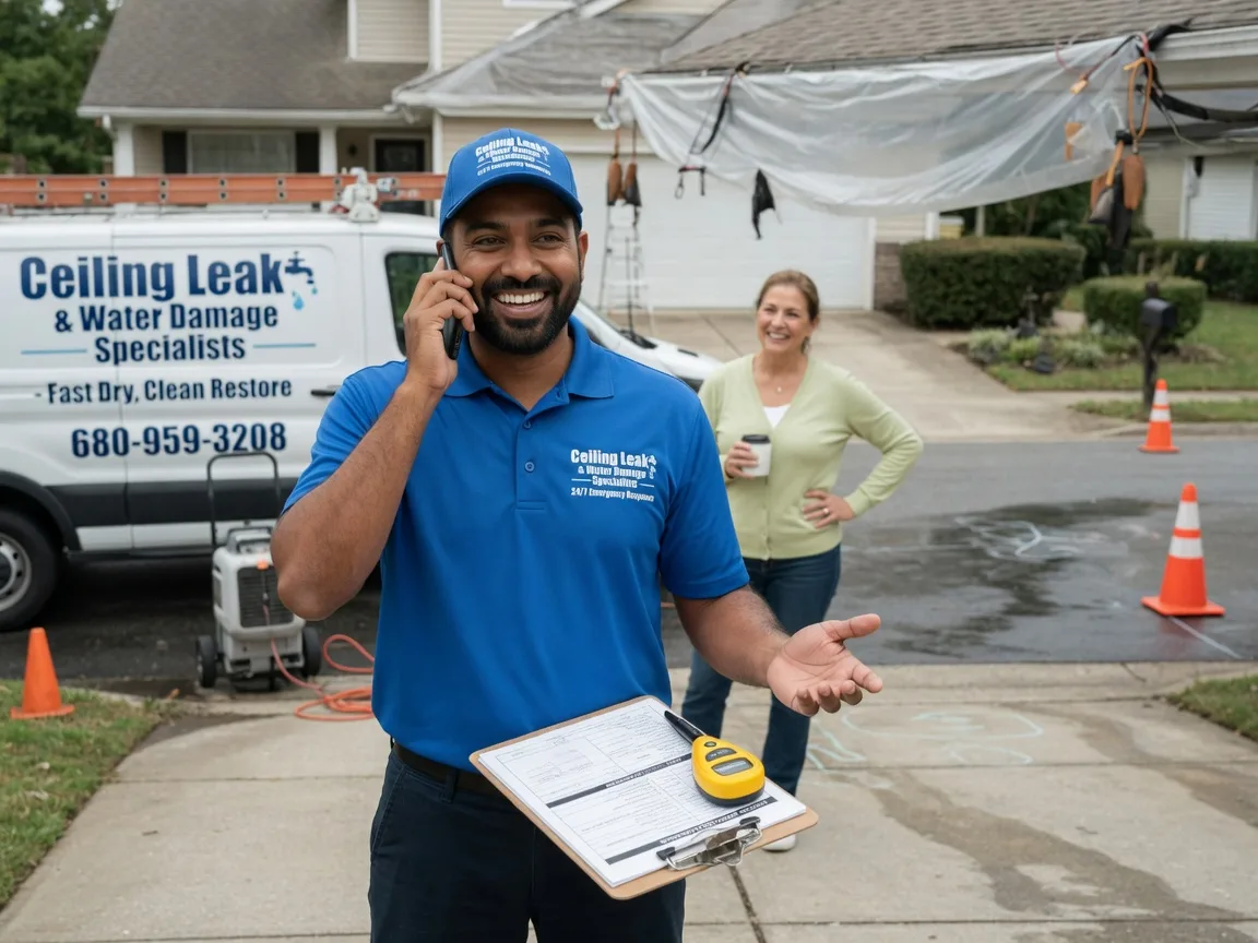 Ceiling Leak Cleanup Amherst, TX FAQs